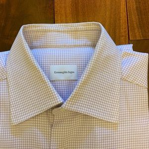 Beautiful Ermenegildo Zegna dress shirt.